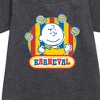 - Peanuts - Charlie Brown Karneval Graphic Short Sleeve Fleece Dress - 2 of 4