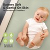 KeaBabies 2pk Isla Waterproof Mini Crib Sheets for Boy, Girl, Soft Pack and Play Sheets for Graco Pack and Play Mattress - 4 of 4