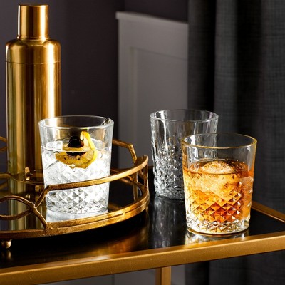 Libbey Carats Old Fashioned Glasses