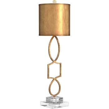 Bassett Mirror Company Vivian Table Lamp Gold Gold Leaf