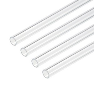 Unique Bargains Lamp Lantern Water Cooling System Acrylic Round Tubes 4 Pcs 10" - 1 of 4