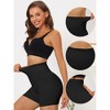 Allegra K Women's High Waisted Butt Lifter Tummy Control Panties 3 Packs - 3 of 4