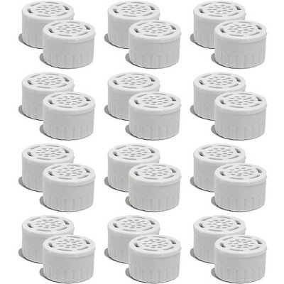 Nispira Replacement Air Filter Cartridge Compatible with TurbClean CPAP Mask Cleaner Sanitizing Machine. Fits WQ30 / WQ60 / GSTxpro, 24 Packs