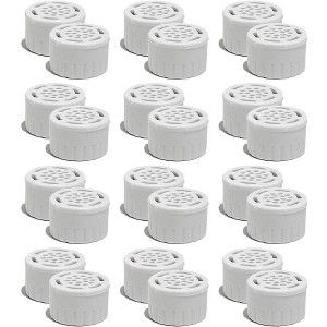 Nispira Replacement Air Filter Cartridge Compatible with TurbClean CPAP Mask Cleaner Sanitizing Machine. Fits WQ30 / WQ60 / GSTxpro, 24 Packs - 1 of 4