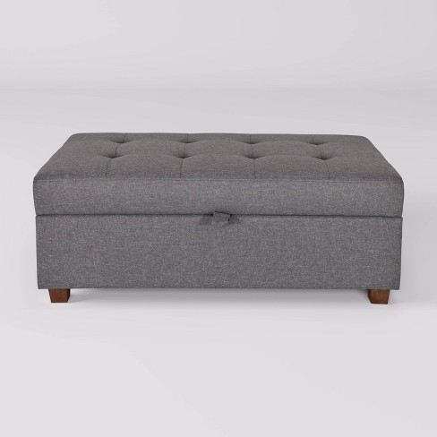 Gray ottoman hot sale target