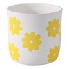 Planter and Flower Pot for Home Decor - Modern Planters with Sweet Floral Print for Living Room, Garden, or Patio Decor - 4 of 4