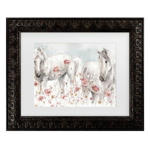 Trademark Fine Art - Lisa Audit Wild Horses Iii Matted Framed Art - 1 of 4