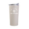 NCAA UC Irvine Anteaters Archway Sand Powder Coat Tumbler - 20oz: Insulated Stainless Steel - 2 of 2