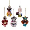 Kurt Adler 4.5-5-Inch Noble Gems Glass Alice Characters Ornaments - 2 of 4