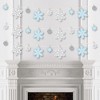 Big Dot of Happiness Winter Wonderland - Snowflake Holiday Party and Winter Wedding DIY Decorations - Clothespin Garland Banner - 44 Pieces - 3 of 4