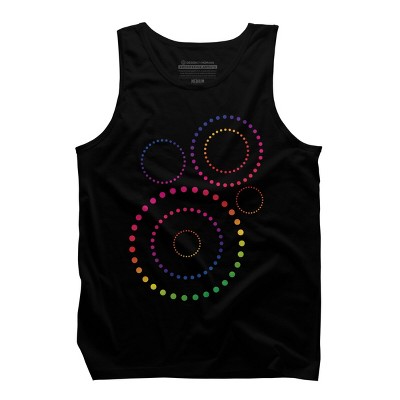 Adult Design By Humans Pride Inclusion Rainbow Circles By SpiritofWonderland Tank Top