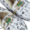 Seven Times Six Lord of The Rings Slippers Adult Lace Up Fleece Lined Moccasin Socks - 3 of 4