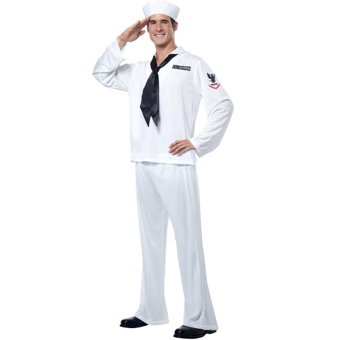 Plus Size Vintage Sailor Men's Costume