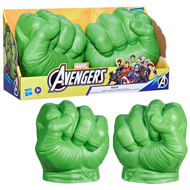 Marvel Avengers Hulk Gamma Smash Role Play Fists, 3 of 8