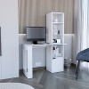 NicBex Bookcases for Living Room 6-shelf Home Writing Desk Unit Bookshelf for Home Office, and Bedroom Storage - 3 of 4