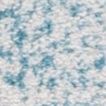 cream/turquoise