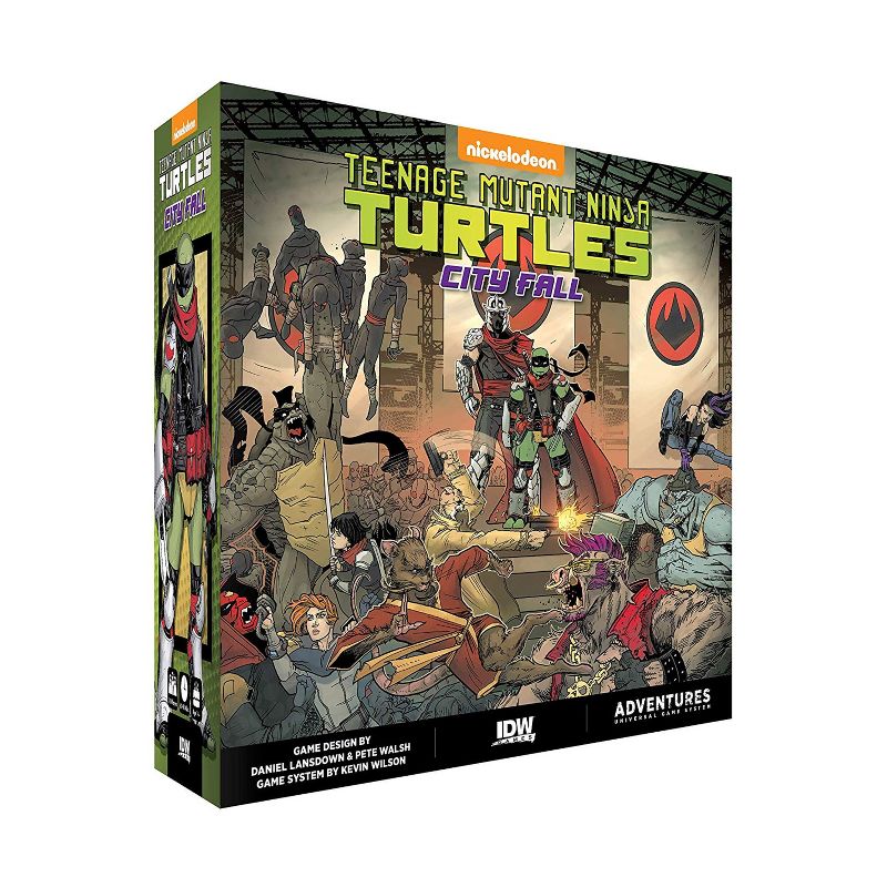 Teenage Mutant Ninja Turtles - City Fall Board Game, 1 of 4