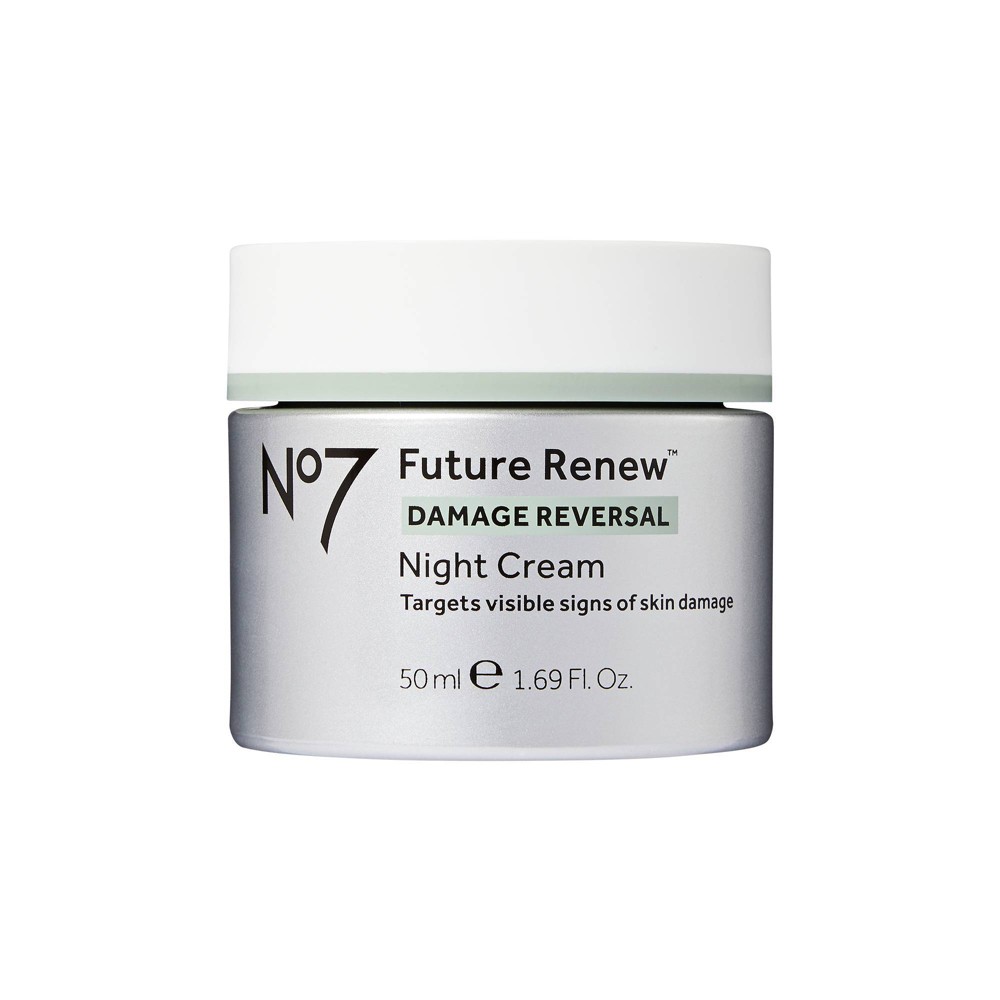 No7 Future Renew Damage Face Moisturizing Night Cream - 1.69 fl oz