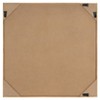 Terra - 30" X 30" - Black - Polyester/Linen/Wood/MDF/Glass - Framed Textile Art - WLA1903 - Safavieh - 4 of 4