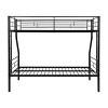 Cesicia Twin Over Full Metal Bunk Bed with Storage ¨C Sturdy, Space-Saving & Easy to Assemble, No Box Spring Needed, Black - 2 of 4