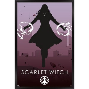 Trends International Marvel Comics - Scarlet Witch - Minimalist Framed Wall Poster Prints - 1 of 4