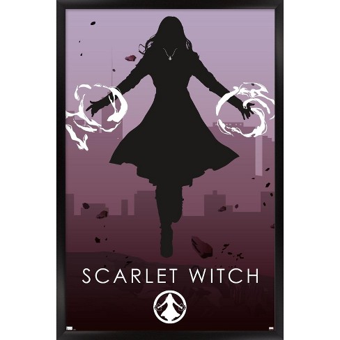 Trends International Marvel Comics - Scarlet Witch - Minimalist Framed Wall  Poster Prints : Target