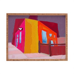 Sewzinski Secret Admirer Rectangular Bamboo Tray - Deny Designs - 1 of 2