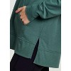 RBX Active Women's Ultra Lightweight French Terry V-Neck Hoodie Tunic Sweatshirt with Pocket - 4 of 4