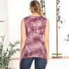 Anna-Kaci Women's Leopard Print V-Neck Tank Top Cami for Everyday Wear - 4 of 4