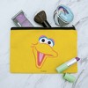 Sesame Street Big Bird Face Makeup Cosmetic Bag Organizer Pouch - 2 of 4