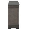 Louis Philippe Dark Gray Dresser - 3 of 4