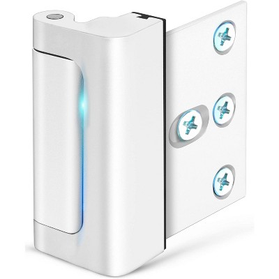 DOMETOUR Home Security Door Reinforcement Lock Upgraded Front Door Locks for Kids Safety for Inside Door Top Extra Flip Lock High Deadbolt Lock