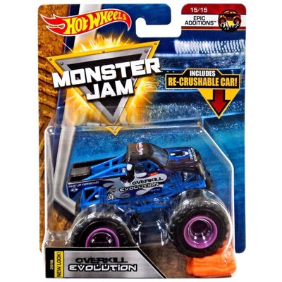 overkill evolution monster truck toy