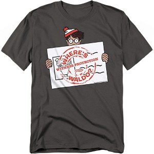 Wheres Waldo Witness Protection Adult T-Shirt - 1 of 4