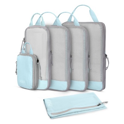 Hynes Eagle 2 Piece/ 4 Piece/ 6 Piece Compression Packing Cubes Set Luggage Organizers for Travel