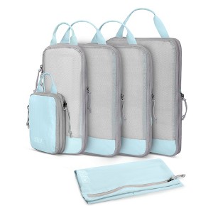 Hynes Eagle 2 Piece/ 4 Piece/ 6 Piece Compression Packing Cubes Set Luggage Organizers for Travel - 1 of 4