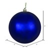 Vickerman Midnight Blue Ball Ornament - 2 of 4