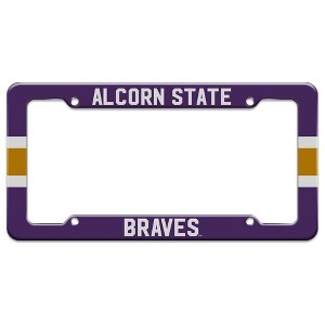 Alcorn State University Stripe License Plate Tag Frame - 1 of 4