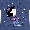 Girls' - Peanuts - Lucy Snow Fitted Short Sleeve Graphic T-Shirt - 2 of 4