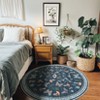 Floral Washable Rug - 2 of 4