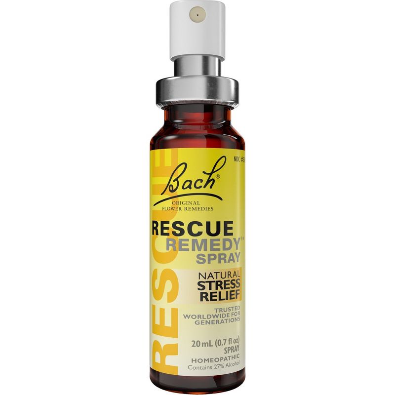 Bach Rescue Remedy Spray  -  20 mL(0.7 fl oz) Spray, 1 of 5