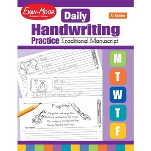 Daily Handwriting Practice: Traditional Manuscript, Kindergarten - Grade 6 Teacher Edition - by  Evan-Moor Educational Publishers (Paperback) - 1 of 1