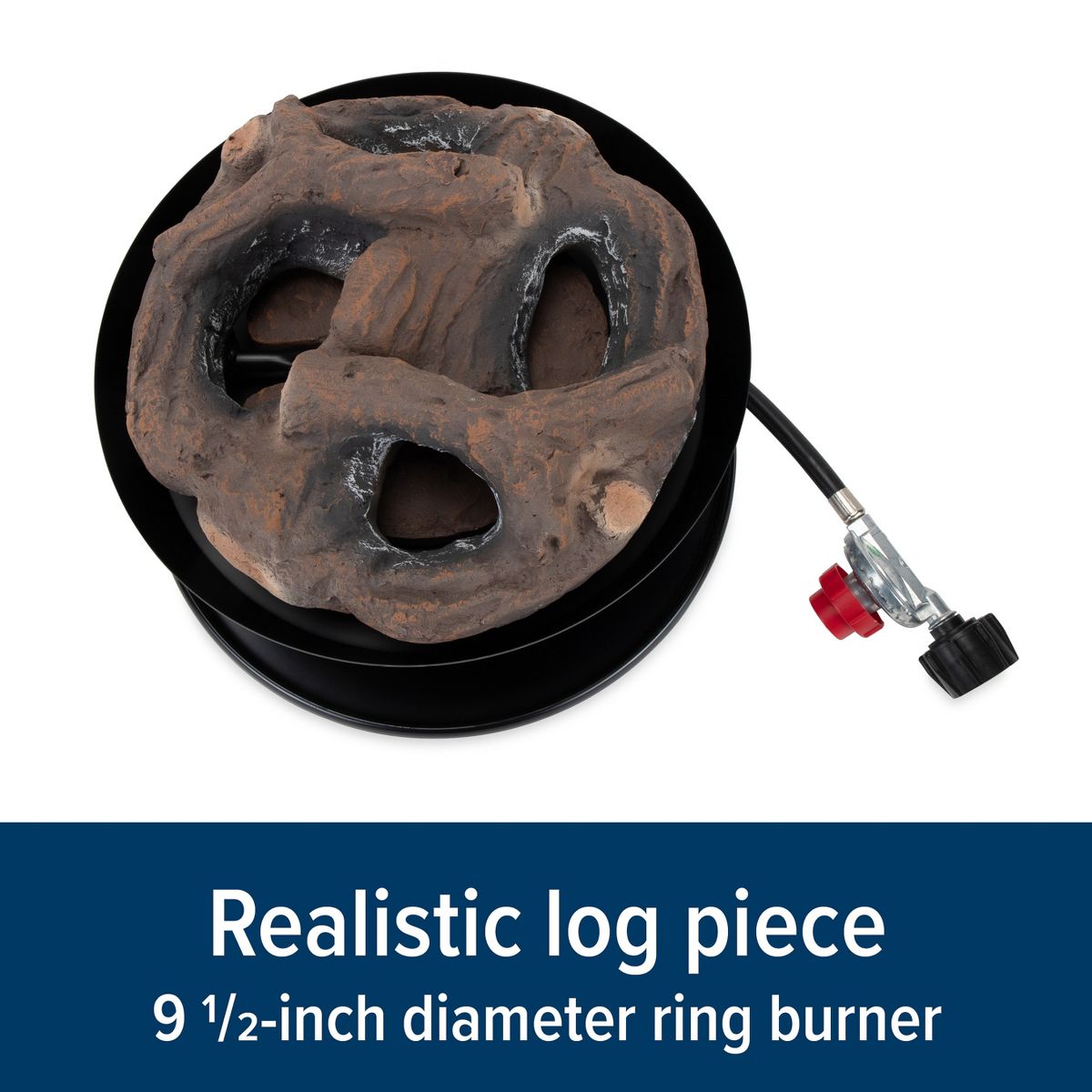 Camco 58031 Little Red Campfire Compact Outdoor Portable Tabletop Propane Heater Fire Pit Bowl for Camping, Tailgating, and Patios, 11.25 Inch - thumbnail 4