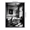 Amanti Art Penguin Romance by Niky Rahner Framed Canvas Wall Art - 3 of 4