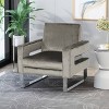 Kirkwood Modern Glam Velvet Club Chair - Christopher Knight Home - 2 of 4