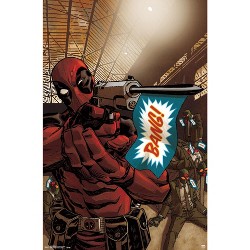 Thin Flexible Glossy DEADPOOL 2 MOVIE Poster MAGNET ~4 x 2.7" 