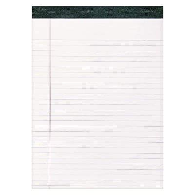 12pk Recycled Legal Pads 8.5" x 11" White- Roaring Spring