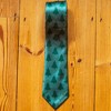 Crazy Dog T-Shirts Bigfoot Hide And Seek Champion Necktie Novelty Ties for Men Funny Bigfoot Tie Sasquatch Neckties - 2 of 4