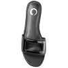 Journee Collection Womens Clair Tru Comfort Foam Slide Low Block Heel Sandals Black 6 - 4 of 4