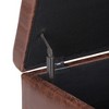 NicBex Faux Leather Storage Ottoman Bench,Upholstered Storage Ottoman with Versatile Use and Safety Hinge,Storage Bench for Living Room,Bedroom - 4 of 4